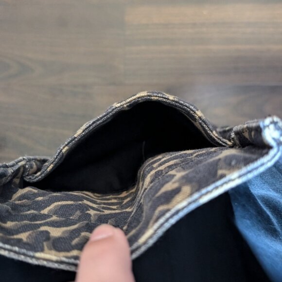 Tory Burch Canvas Leopard Print Ella Tote - Picture 8 of 8